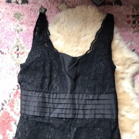 Anthro Odile Lace LBD Cummerbund 2005 Vintage - Picture 3 of 8